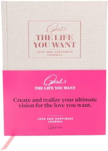 Oprah Daily The Life You Want Love and Happiness Journal - Find More Fulfillment in Relationships, Increase Connection, 208 Pages, 6.5 x 8.5 inches
