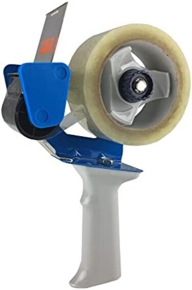 Uboxes Heavy Duty Tape Dispenser &amp; 2 Rolls