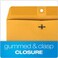 Quality Park 37894 Quality Park Clasp Envelopes, 9-1/4x14-1/2, 28lb, Brown Kraft, 100/Box,Light Brown