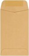 Quality Park #3 Coin and Small Parts Envelopes Gummed, Brown Kraft, 2.5x4.25, 500 per Box (50262)