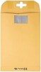 Quality Park Postage Saving Clearclasp Kraft Envelope, 55, Cheese Blade Flap, Clearclasp Closure, 6 X 9, Brown Kraft, 100/box