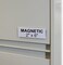 C-LINE Hol-Dex Magnetic Shelf/Bin Label Holders, 2 X 15.24 cm, 10 Per Box (87247)