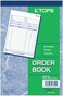 TOPS Sales Order Book, 3-Part, Carbonless, White/Canary/Pink, 5-9/16 x 7-15/16 Inches, 50 Sets per Book (46510)