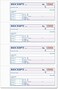 TOPS Money Receipt Book, 2-Part, Carbonless, 2-3/4 x 7-1/8 Inches, 4 Receipts per Page, 400 Sets per Book (46816)