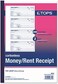 TOPS Money Receipt Book, 2-Part, Carbonless, 2-3/4 x 7-1/8 Inches, 4 Receipts per Page, 400 Sets per Book (46816)