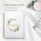 Your Perfect Day Wedding Planner Organizer   Engagement Diary Gift Book   Bride To Be Countdown Calendar - Green Gold and White