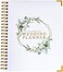 Your Perfect Day Wedding Planner Organizer   Engagement Diary Gift Book   Bride To Be Countdown Calendar - Green Gold and White