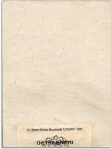 Earth 25 Seed Embedded Recycled Lotka Printer Paper