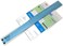 C-LINE All-Purpose Document Sorter, 2.5 x 23.5 Inch, Blue (30526)