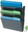 Deflecto Conversion File Jackets And Pockets, (DEF93604), Black, Pack of 1