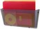 Deflecto Unbreakable DocuPocket, Wall File Organizer, Letter Size, Smoke, Single Pocket, 14.5" x 3" x 6.5" (63202)