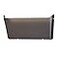 Deflecto Unbreakable DocuPocket, Wall File Organizer, Letter Size, Smoke, Single Pocket, 14.5" x 3" x 6.5" (63202)