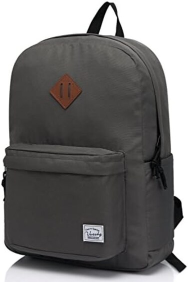 VASCHY Backpack for Women Men,Lightweight School Bag Water Repellent Children Boy Leisure for Girl Teenagers College Business Travel