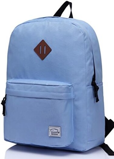 VASCHY Backpack for Women Men,Lightweight School Bag Water Repellent Children Boy Leisure for Girl Teenagers College Business Travel