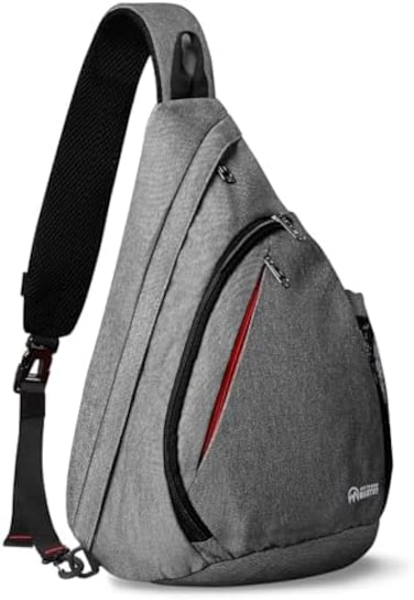 OutdoorMaster Sling Bag, Hiking Daypack, Crossbody Shoulder Chest Urban Outdoor Travel Backpack for Women &amp; Men