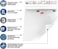 Kassa Clear Dry Erase Board Sticker - 18" x 78 (6.12.7 cm) 3 Dry-Erase Markers Included Transparent White Film for Refrigerator, Desk, Office Glass Whiteboard Wall Alternative