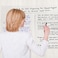 Kassa Clear Dry Erase Board Sticker - 18" x 78 (6.12.7 cm) 3 Dry-Erase Markers Included Transparent White Film for Refrigerator, Desk, Office Glass Whiteboard Wall Alternative