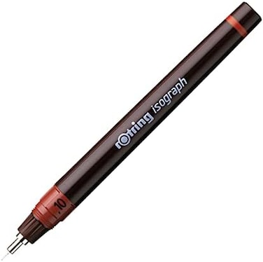 rOtring 1903394 Isograph Technical Drawing Pen, 0.1 mm