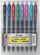 Pilot G2 Premium Refillable &amp; Retractable Rolling Ball Gel Pens, Fine Point, Assorted Color Inks, 8-Pack Pouch (31128)