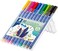 STAEDTLER 323 Triplus Colour Fibre-Tip Pens, 1.0 mm, Assorted Colours, Pack Of 10
