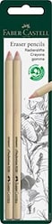Faber-Castell Faber-Castel Eraser Pencils, 2-Pack, 2 Count (Pack of 1), Multicolor