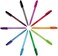 Paper Mate InkJoy 100ST Ballpoint Pens, Medium Point (1.0mm), Assorted, 18 Count