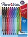 Paper Mate InkJoy 100ST Ballpoint Pens, Medium Point (1.0mm), Assorted, 18 Count