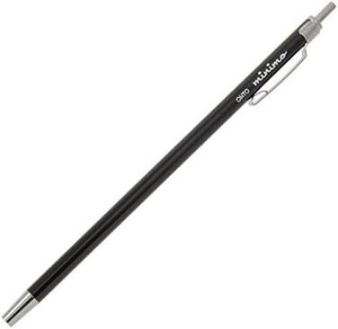 Ohto Minimo Ball Point Pen In Card Case - Black