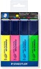 Staedtler Textsurfer Classic 364 WP4 Highlighter Pen - Multicolor Body, Multicolor Ink, Pack Of 4