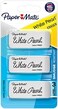 Paper Mate White Pearl Latex-Free Eraser, 3/Pkg.