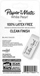 Paper Mate White Pearl Latex-Free Eraser, 3/Pkg.