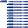 STABILO Fineliner - SENSOR F - Box of 10 - Blue