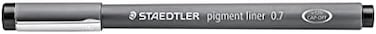 Staedtler Pigment Liner, Fineliner Pen For Drawing, Drafting, Journaling.7mm, Black, 308 07-9