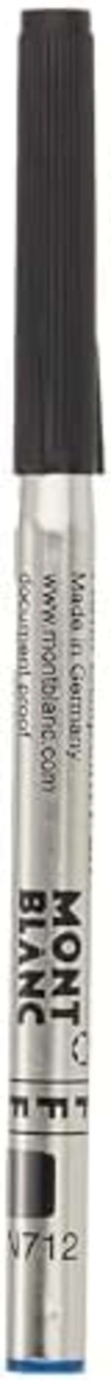Montblanc Ballpoint Pen Refills (F) Royal Blue 124492 &ndash; Refill Cartridges with a Fine Tip for Montblanc Ball Pens &ndash; 2 x Blue Ballpoint Refills