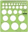 STAEDTLER TEMPLATE COMBO CIRCLE