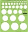 STAEDTLER TEMPLATE COMBO CIRCLE