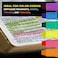US Office Supply U.S. Bible Safe Gel Highlighters - 6 Bright Neon Highlight Colors - Won't Bleed, Fade or Smear - Study Guide