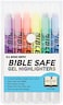 US Office Supply U.S. Bible Safe Gel Highlighters - 6 Bright Neon Highlight Colors - Won't Bleed, Fade or Smear - Study Guide