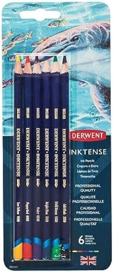 Derwent INKTENSE PENCIL BLISTER 6