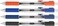 TUL Retractable Gel Pens, Bullet Point, 0.7 mm, Gray Barrel, Assorted Standard Ink Colors, Pack of 8