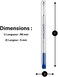 Caran d'Ache"Goliath" Ballpoint Pen Refill - Blue (Pack of 2)