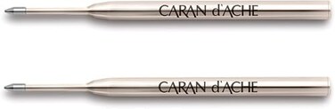 Caran d'Ache"Goliath" Ballpoint Pen Refill - Blue (Pack of 2)