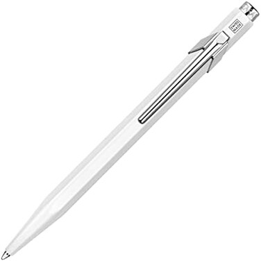 Caran d'Ache 849 Metal Range Ball Pen - Metal White
