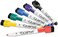 Quartet ReWritables Dry-Erase Mini Markers with Cap-Mounted Erasers, 6-Marker Pack, Assorted Standard Colors (51-659312Q)