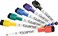 Quartet ReWritables Dry-Erase Mini Markers with Cap-Mounted Erasers, 6-Marker Pack, Assorted Standard Colors (51-659312Q)