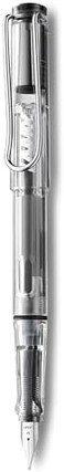 Lamy Vista Fountain Pen Demonstrator, Clear Fine Nib