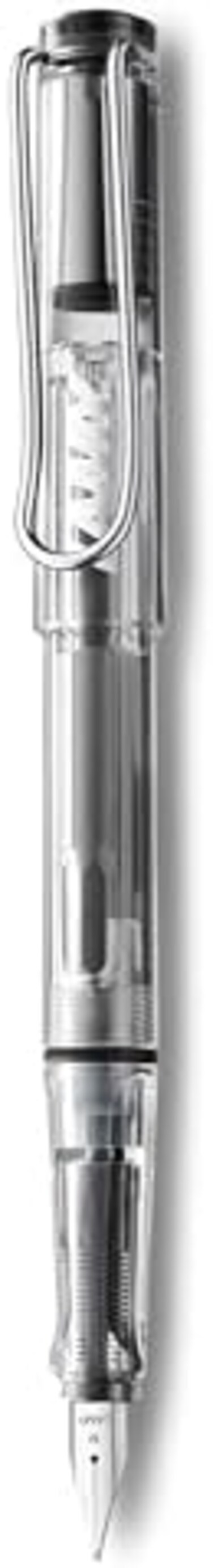 Lamy Vista Fountain Pen Demonstrator, Clear Fine Nib