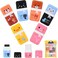 EIKOSON 6 Pack of Pencil Erasers, Kids Eraser with Roller and Cover, Fun and Cute Animal Themed Eraser, Great Gift for Kid of Cute School Supplies