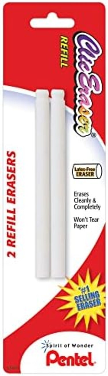 بنتل عبوات اعادة تعبئة ممحاة كليك (R)، عبوة من قطعتين