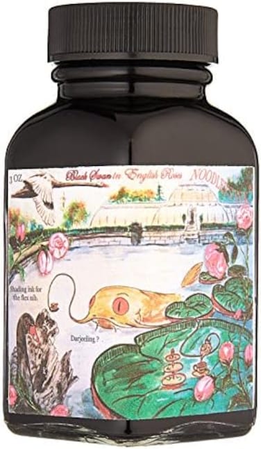 NOODLER's Ink 3 Oz Black Swan In English Roses